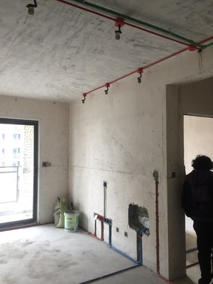 沈(女士)的新家100㎡裝修工地圖_現場施工圖文直播